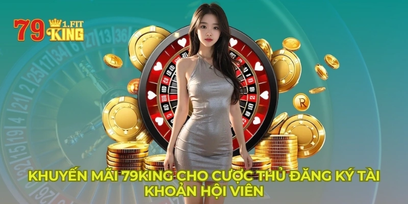 Khuyến mãi 79KING cho cược thủ đăng ký tài khoản hội viên 