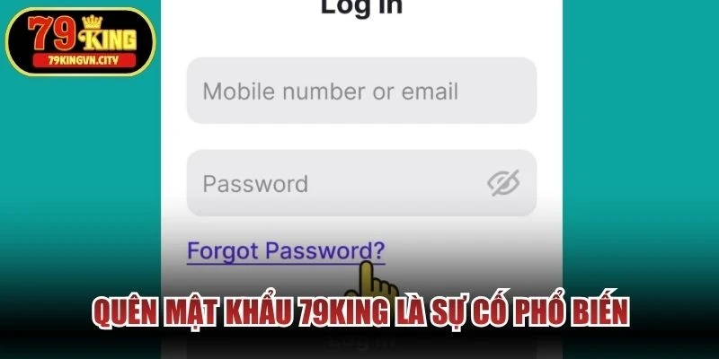 Quên mật khẩu 79KING là sự cố phổ biến và có thể khắc phục nhanh chóng